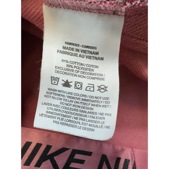 Nike Womens Full-Zip Hoodie Jacket Small Pink Logo - Picture 4 of 12